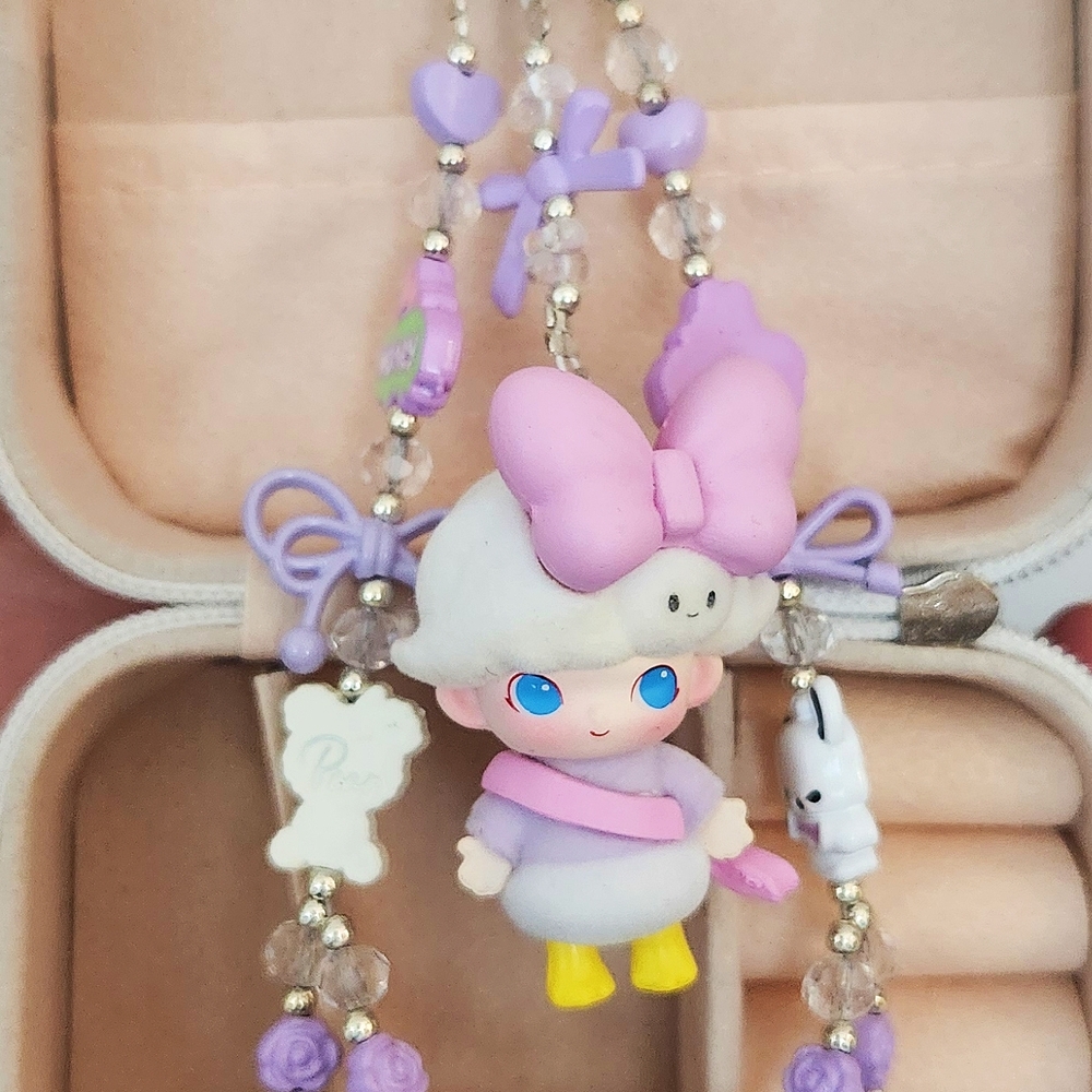 Charming Pink and Purple Doll Accessory Set